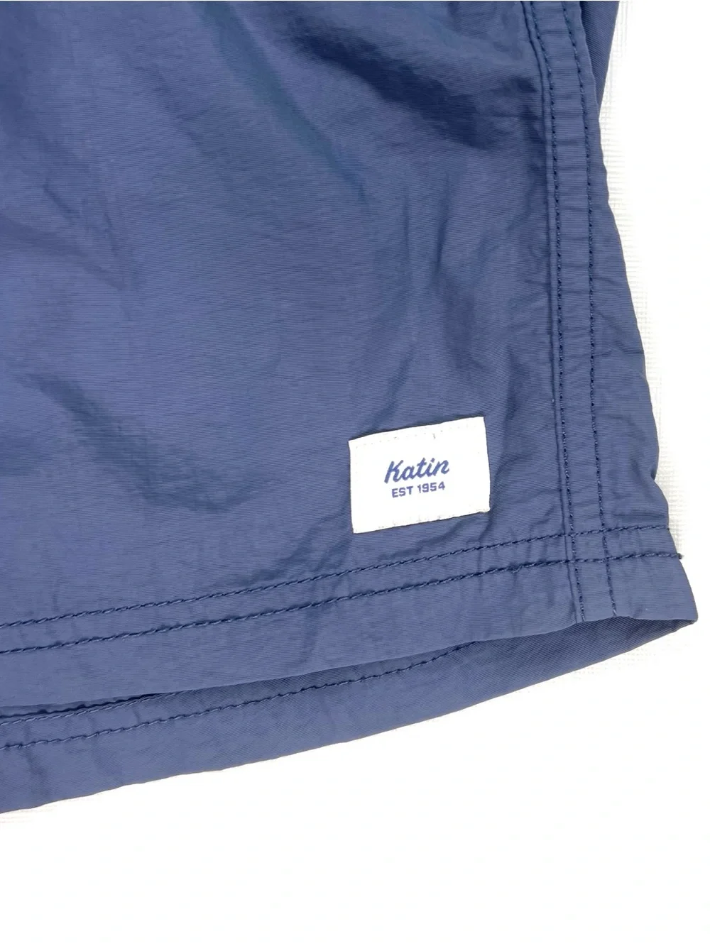 Katin Poolside Volley Men’s Stonewash Size Medium Color Shadow Blue